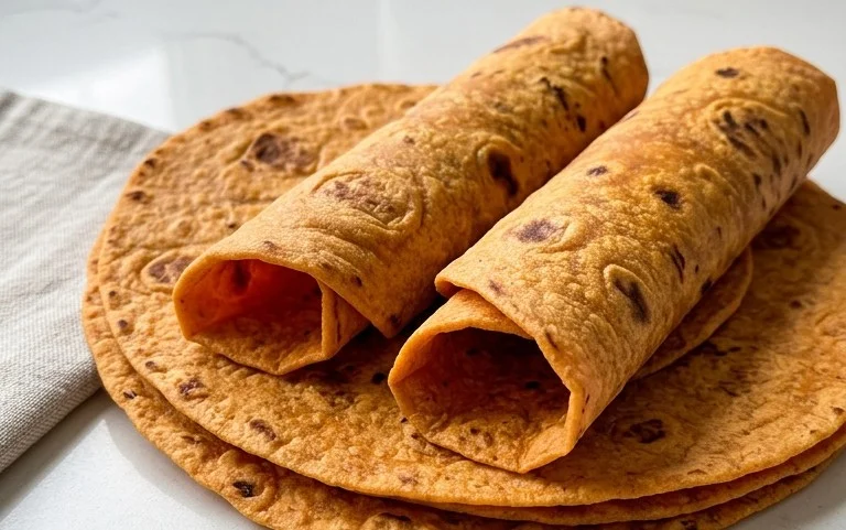 Sweet Potato Tortillas (Gluten-Free Vegan Wraps)