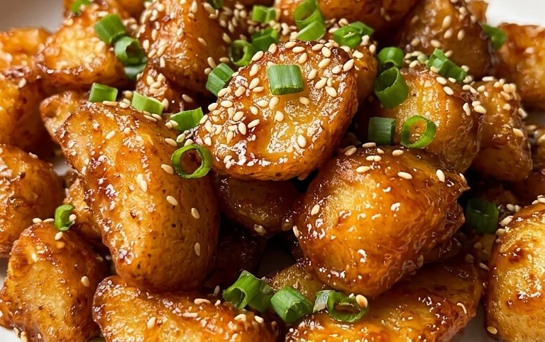 Crispy Honey Chilli Potatoes