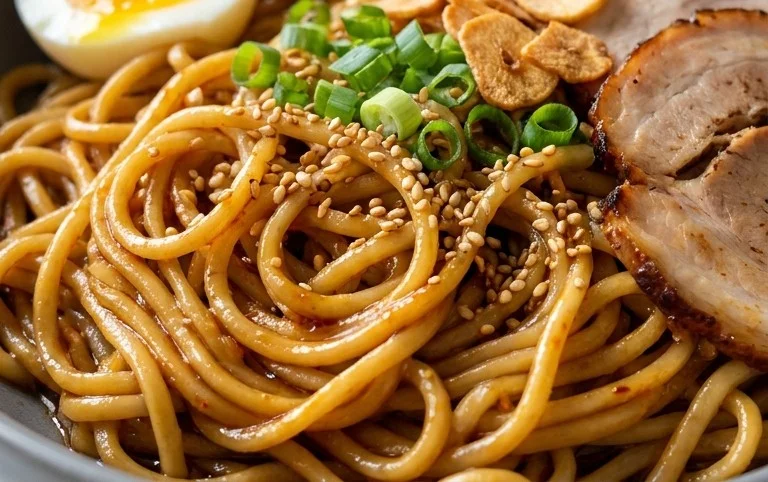 Easy Saucy Ramen Noodles