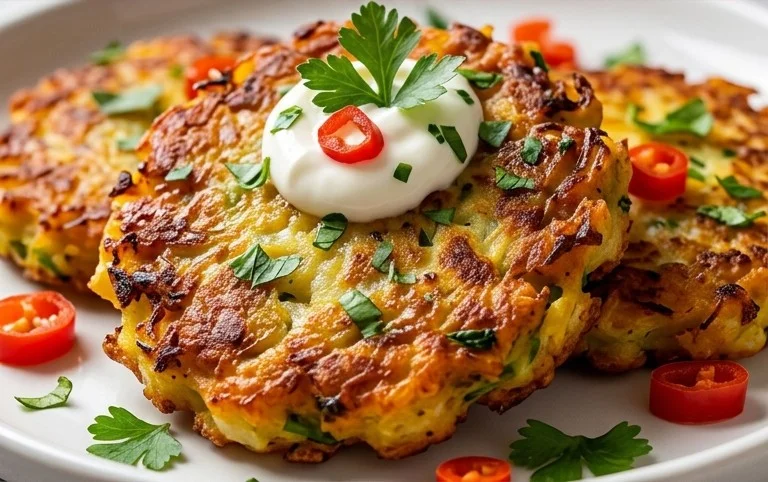 Vegetable Potato Fritters