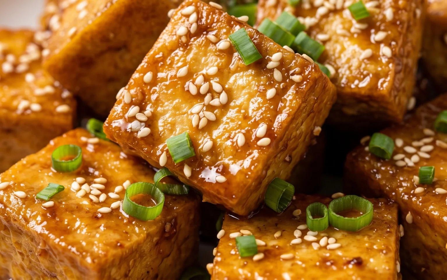 Honey Garlic Tofu