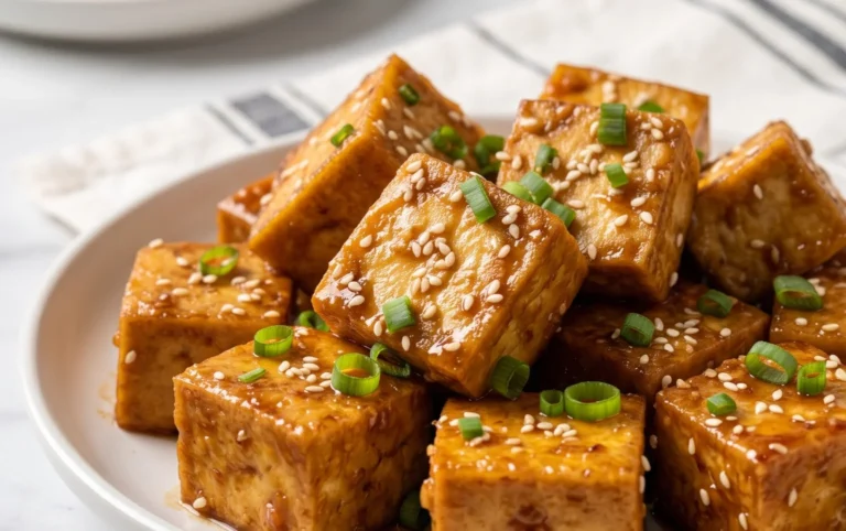 Honey Garlic Tofu