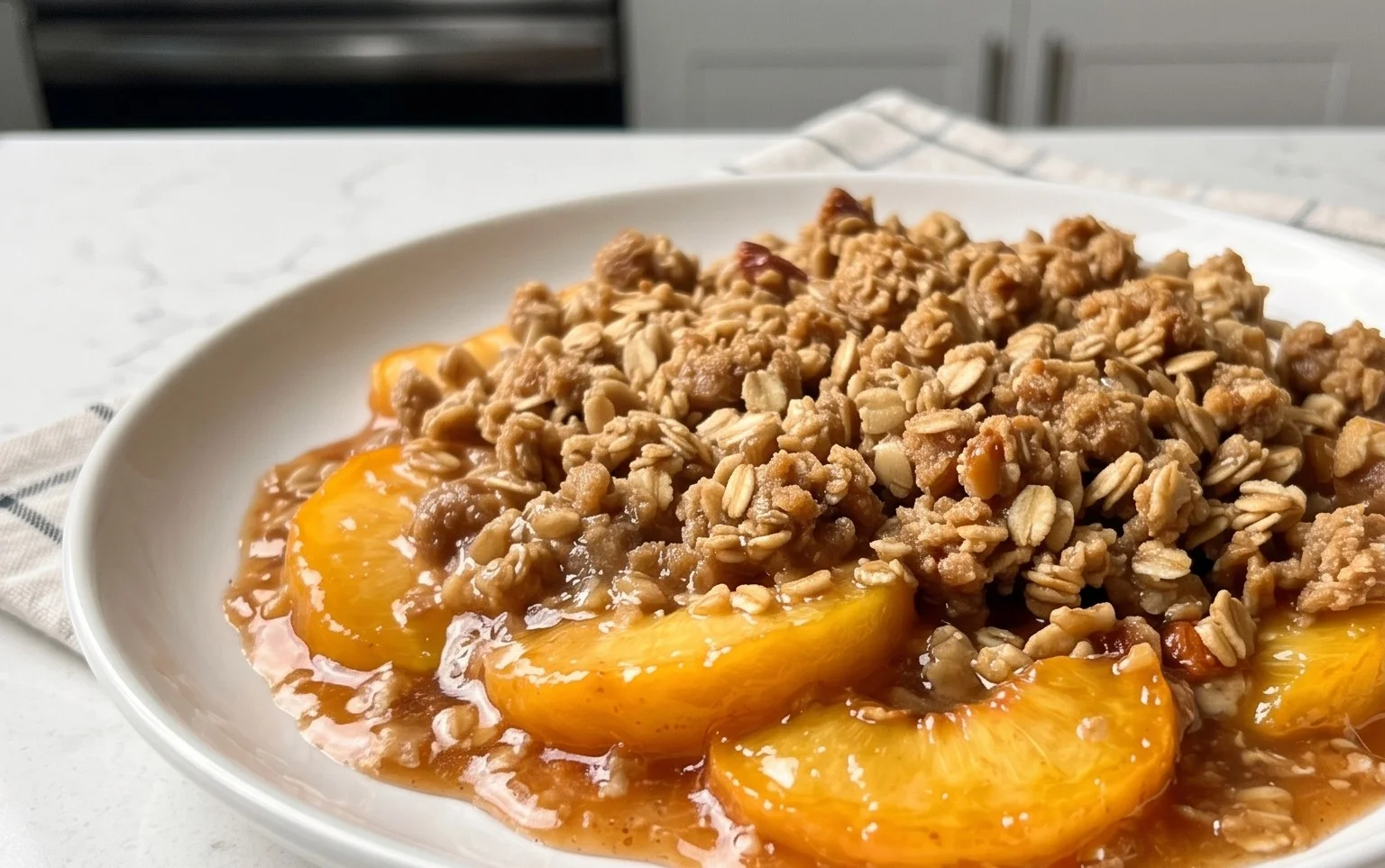 Peach Crisp