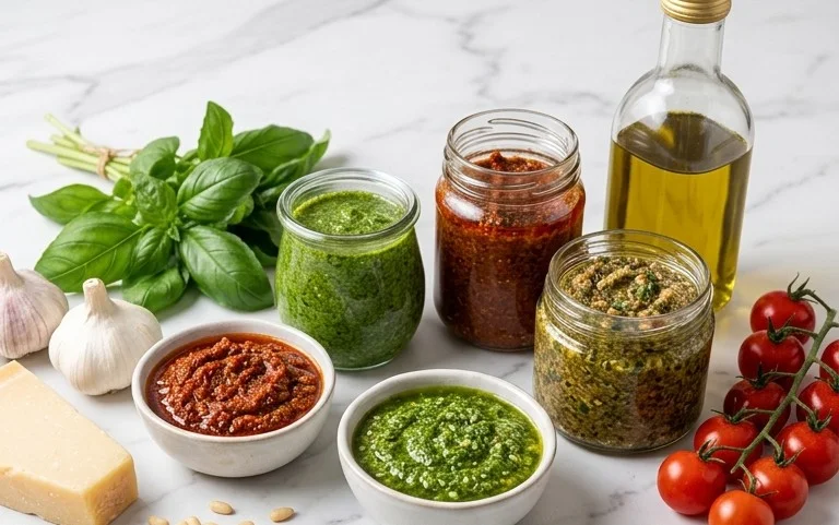 mix and match pesto recipe