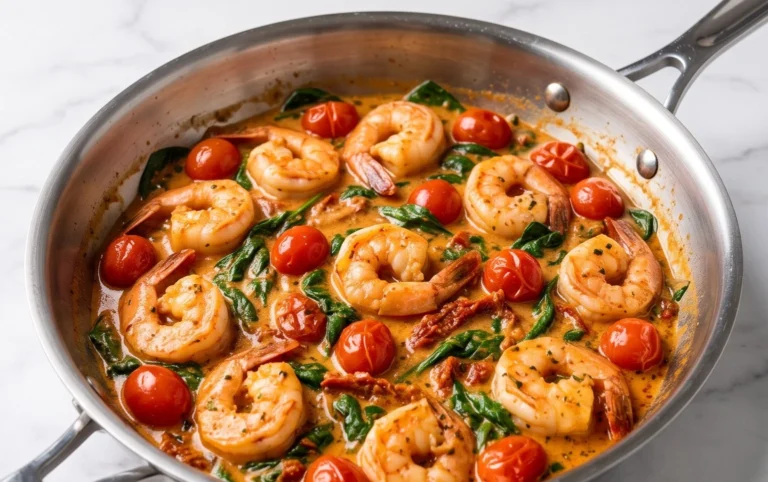 Tuscan Shrimp (One-Pan, 30-Minute Dinner)