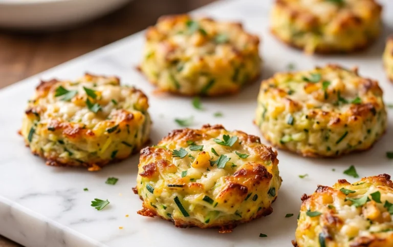 Zucchini Garlic Bites