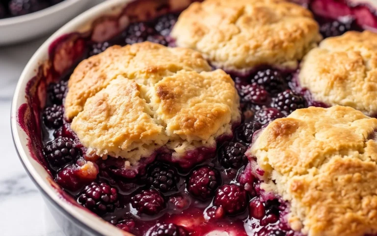 The Pioneer Women's Blackberry Cobbler