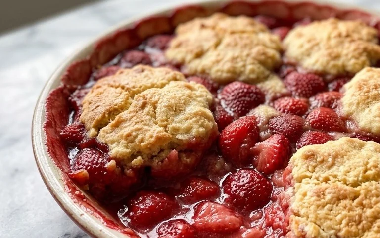 Strawberry Cobbler