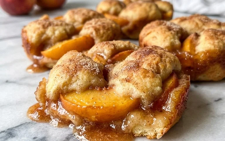 Peach Dumplings