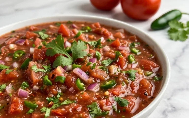 Blender Salsa (Restaurant Style Salsa)