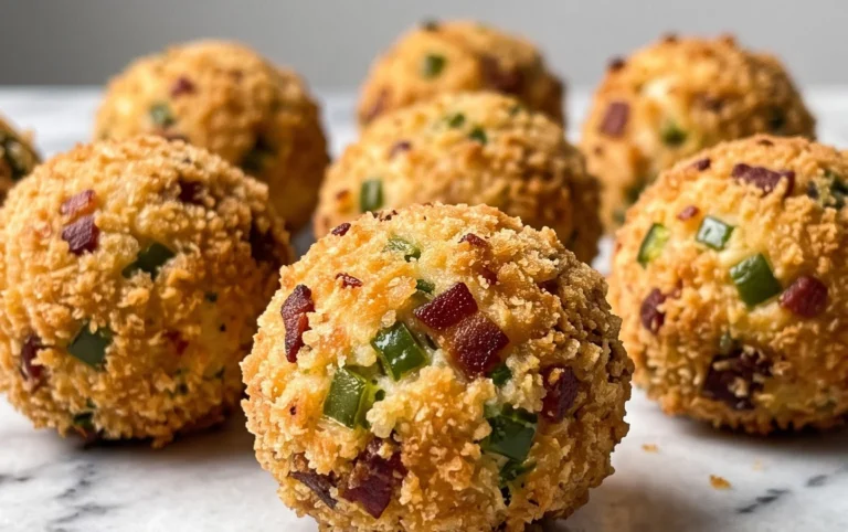 Beef Bacon Jalapeño Popper Cheese Balls