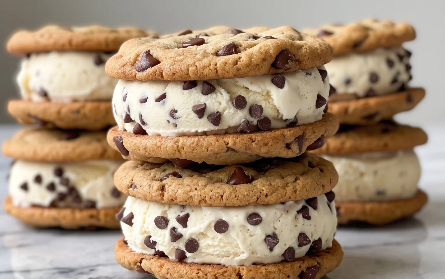 Cookie Ice Cream Sandwiches (Like a Chipwich!)