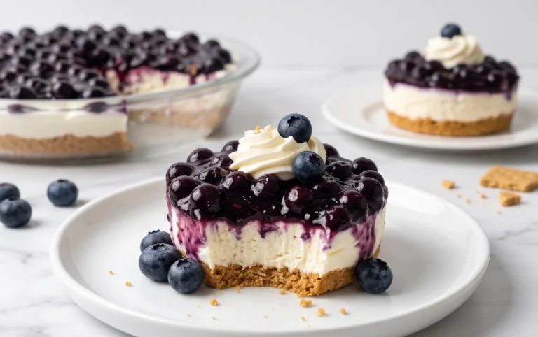 No-Bake Blueberry Yum Yum