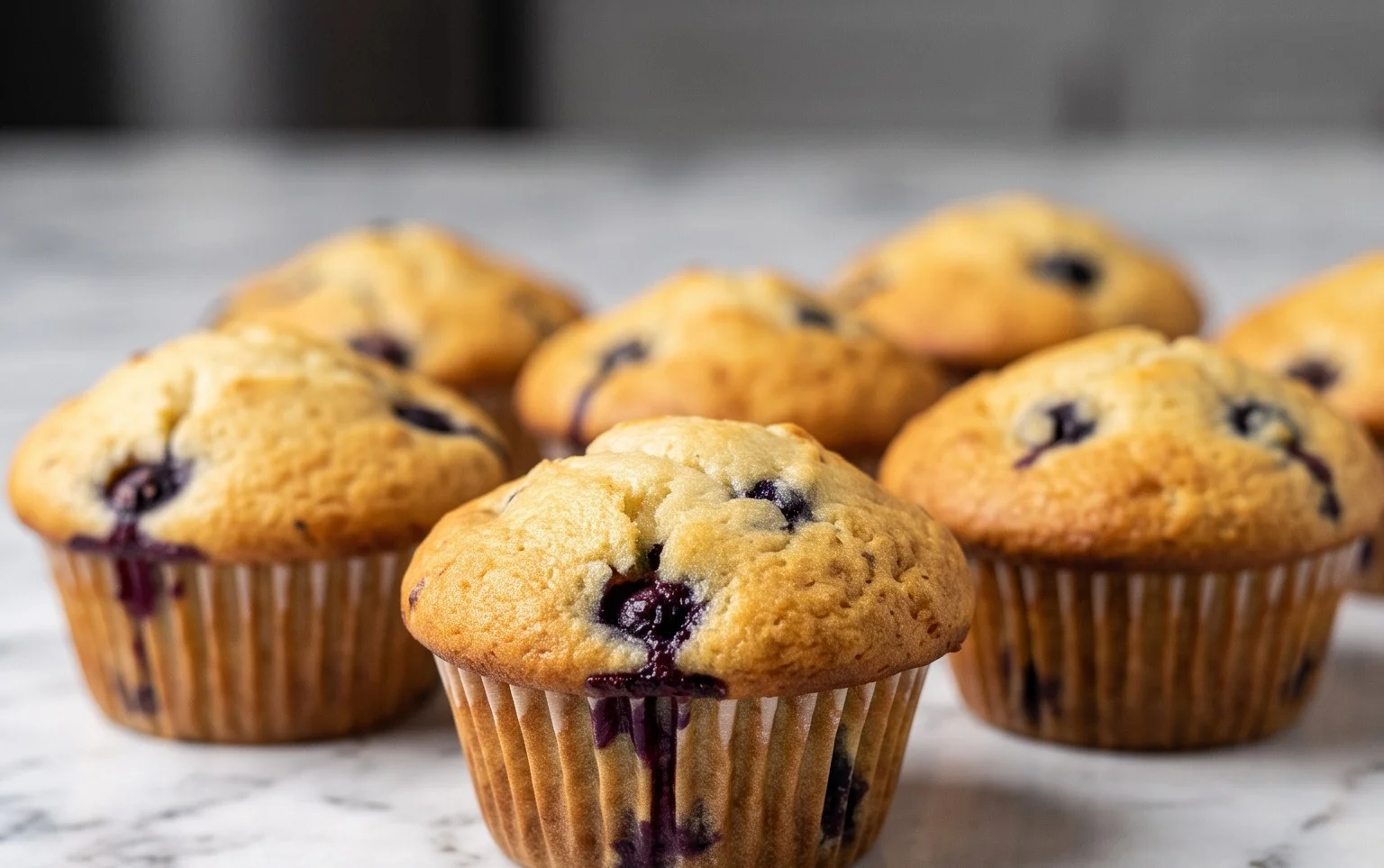 Homemade Blueberry Muffins