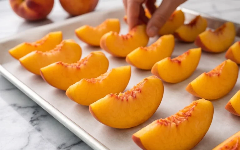 Freezing Peaches, How to Easily Freeze Peaches