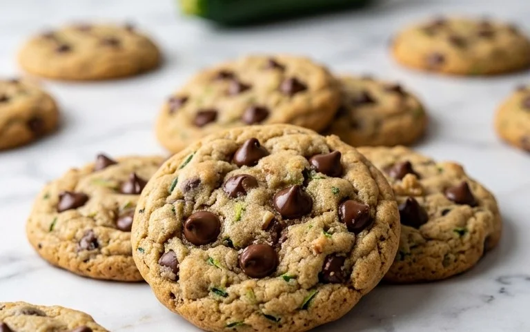 Zucchini Chocolate Chip Cookies