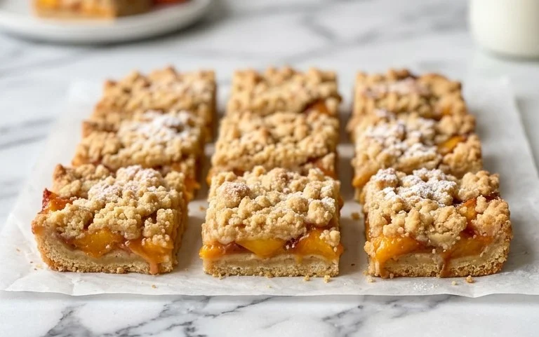Fresh Peach Crum extractb Bars
