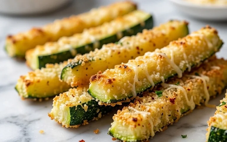 Baked Parmesan Zucchini Fries