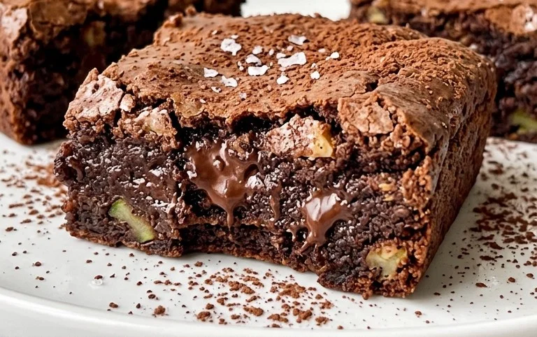 Secretly Healthy Zucchini Brownies