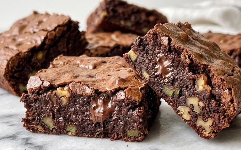 Secretly Healthy Zucchini Brownies
