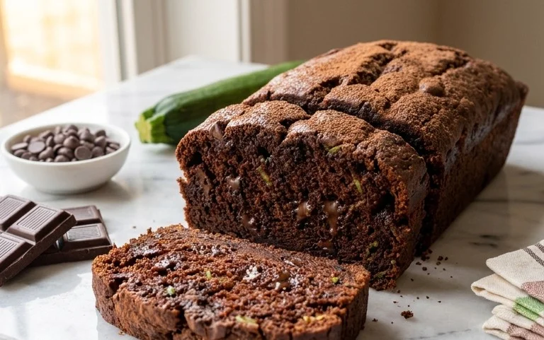 Double Chocolate Zucchini Bread