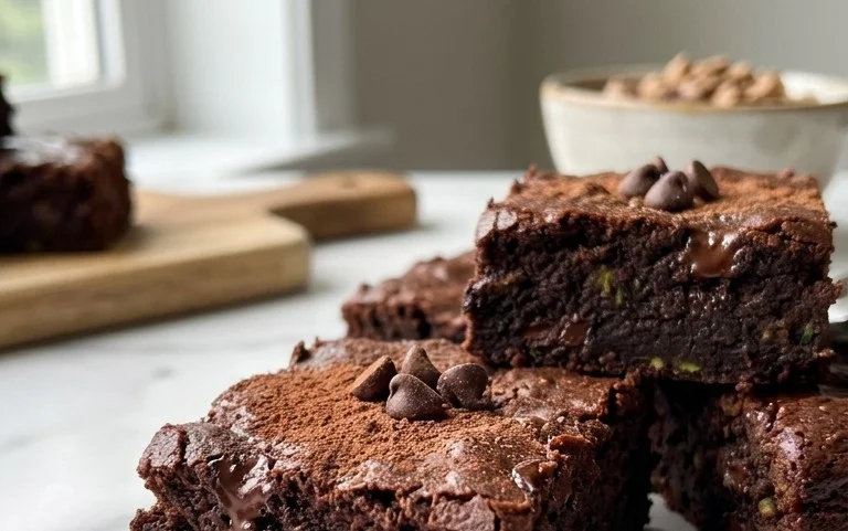 Secretly Healthy Zucchini Brownies