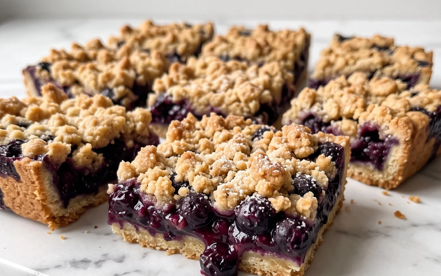 Easy Blueberry Pie Bars