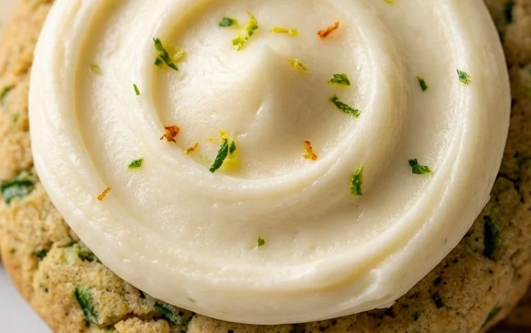 Zucchini Cookies with Cream Cheese Frosting