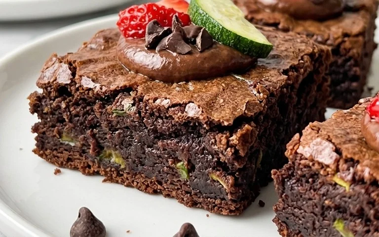 Chocolate Zucchini Brownies Recipe