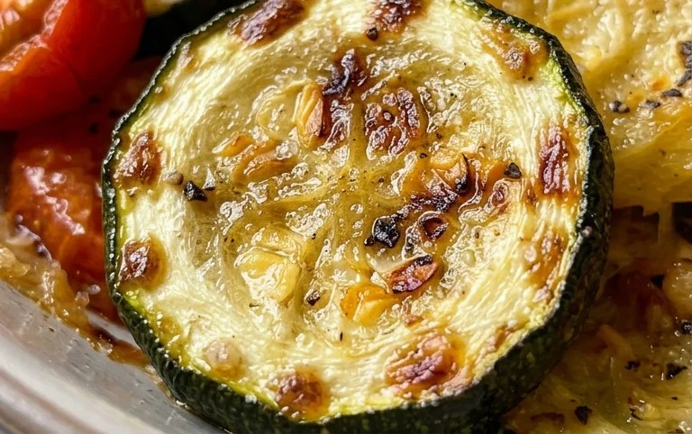 Roasted Garlic-Parmesan Zucchini, Squash and Tomatoes