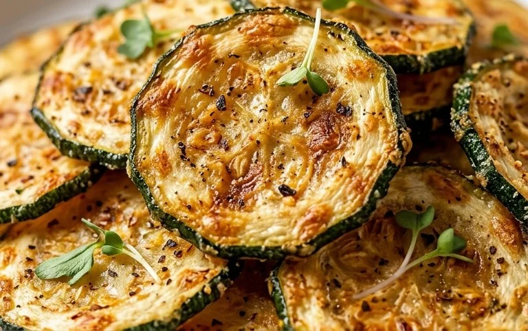 Crispy Baked Zucchini Chips