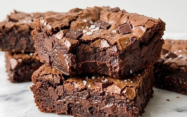 Flourless Chickpea Brownies (Vegan & Gluten Free)